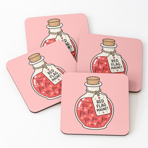 Item preview, Red Flag Magnet Funny Potion designed and sold by MonkiFlipp.