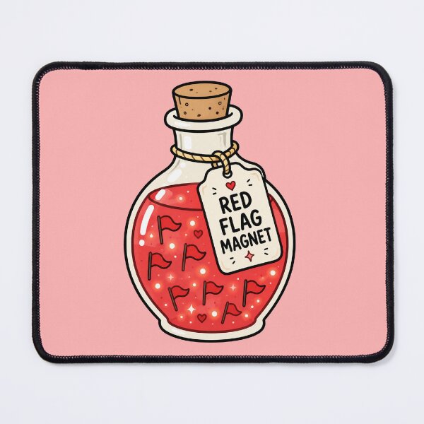 Item preview, Red Flag Magnet Funny Potion designed and sold by MonkiFlipp.