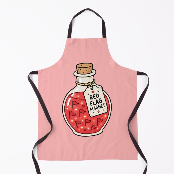 Item preview, Red Flag Magnet Funny Potion designed and sold by MonkiFlipp.