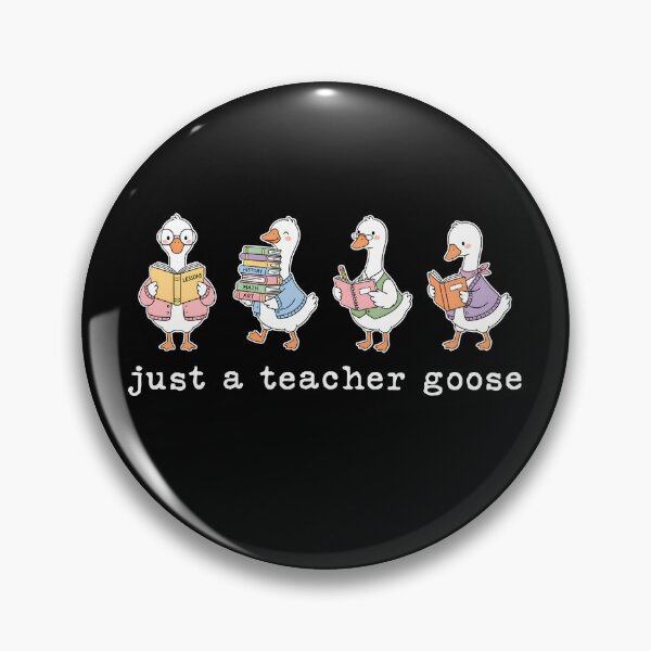 Item preview, Just A Teacher Goose designed and sold by CharmiA Fox.