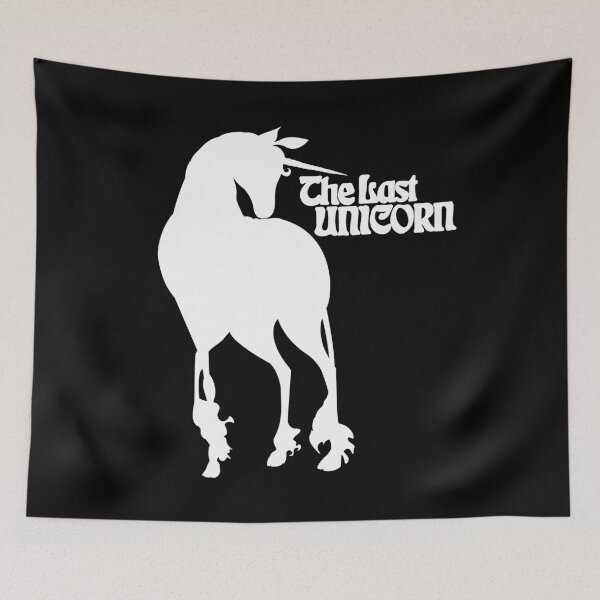 Item preview, The last unicorn - white silhouette designed and sold by nubedetormenta.