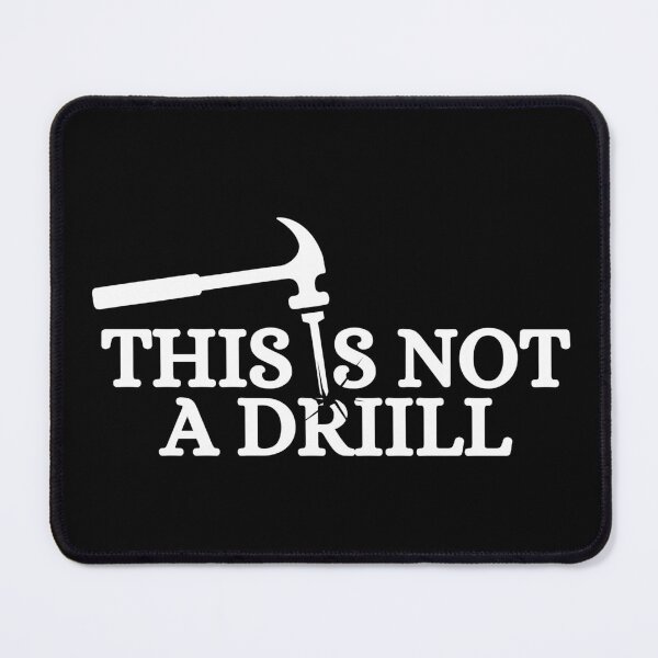 Item preview, This Is Not A Drill Dad Joke designed and sold by Dondonmart.
