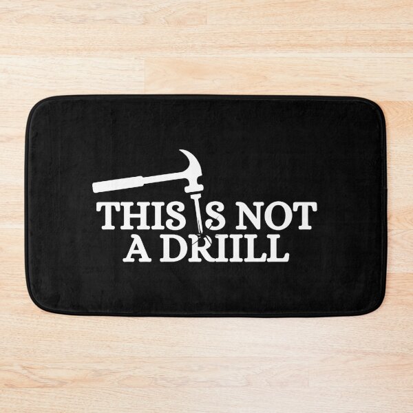 Item preview, This Is Not A Drill Dad Joke designed and sold by Dondonmart.