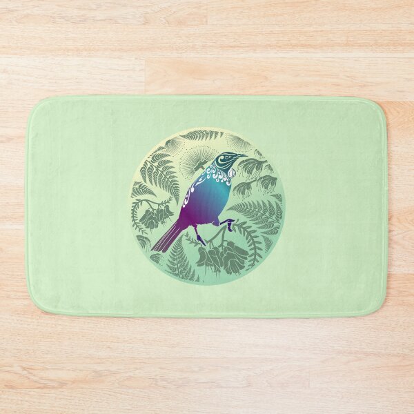 Item preview,  Tui In The Bush Green designed and sold by MY NEW ZEALAND.