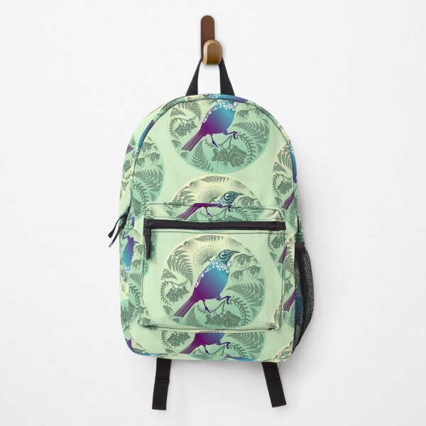 Item preview, Tui In The Bush Green designed and sold by MY NEW ZEALAND.
