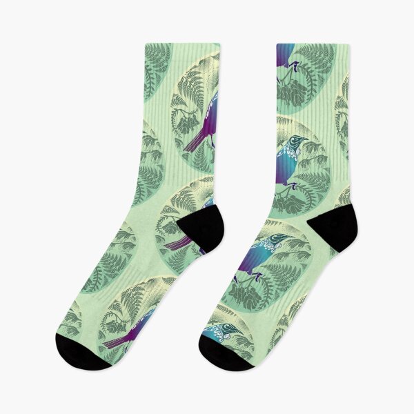 Item preview,  Tui In The Bush Green designed and sold by MY NEW ZEALAND.