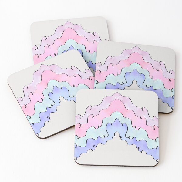 Item preview, Fanciful Pastel Chevrons designed and sold by JaygiesDesign.