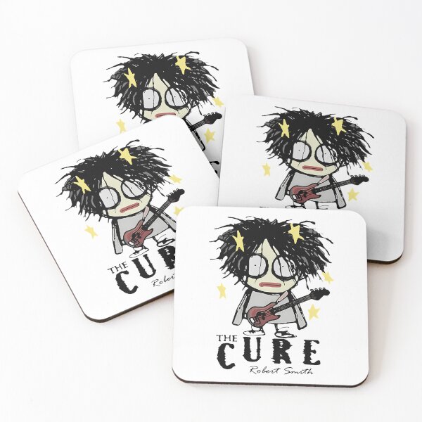 Item preview, The Cures Robert Smiths Cartoon Gothic Rock Band  designed and sold by alfacreator.