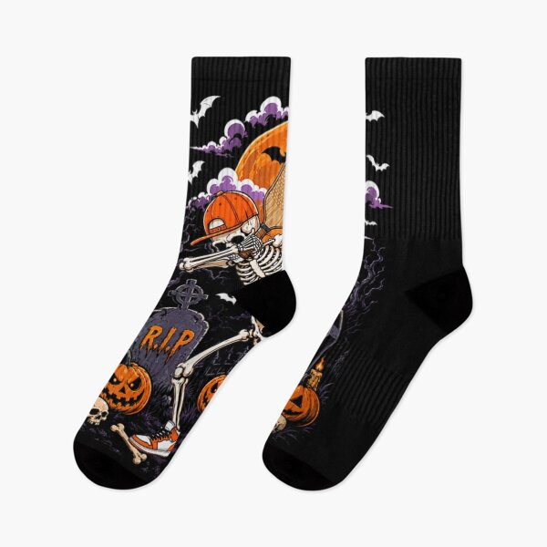 Item preview, Dabbing Skeleton Playing Pickleball Halloween Moon Graveyard Funny Sports Costume designed and sold by DienesAngele.