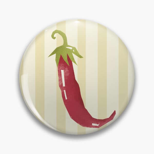 Item preview, Red Chili Pattern designed and sold by The Innocent Ghost Project.