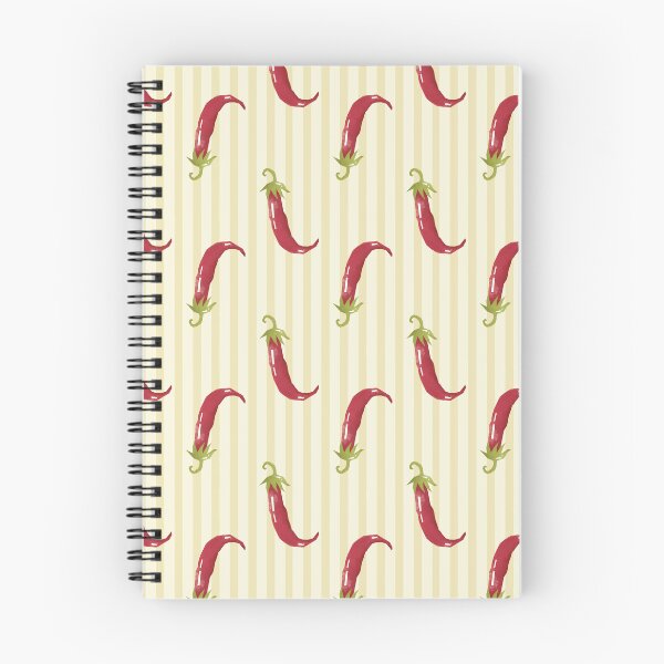 Item preview, Red Chili Pattern designed and sold by The Innocent Ghost Project.