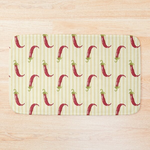 Item preview, Red Chili Pattern designed and sold by The Innocent Ghost Project.