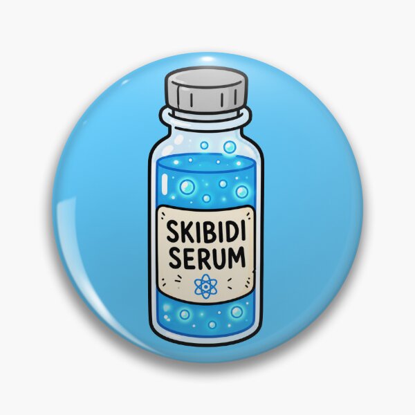 Item preview, Skibidi Serum Funny Meme  designed and sold by MonkiFlipp.