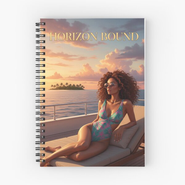 Item preview, Horizon Bound Sunset Yacht Summer Vibe designed and sold by GraphixKing999.