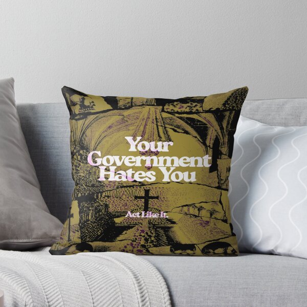 Item preview, Your Government Hates You (Skulls and Crosses) designed and sold by weirdove.