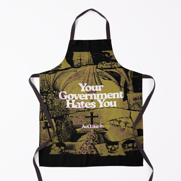 Item preview, Your Government Hates You (Skulls and Crosses) designed and sold by weirdove.