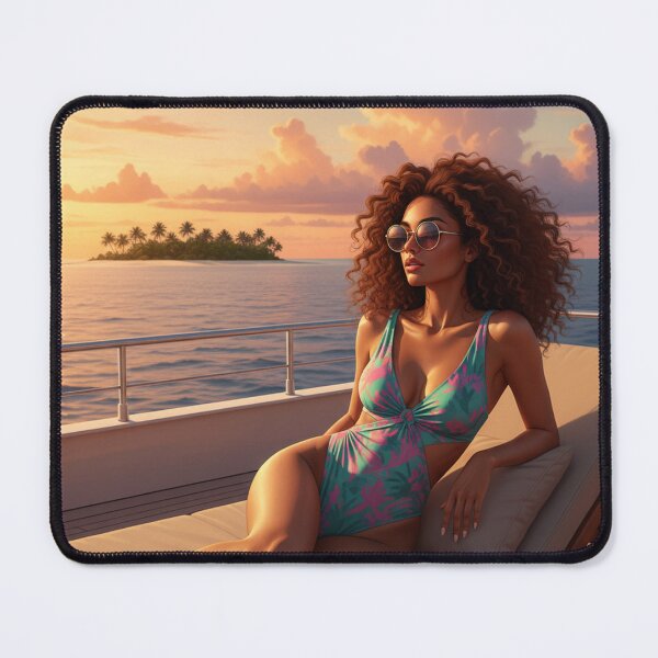 Item preview, Horizon Bound Sunset Yacht Summer Vibe designed and sold by GraphixKing999.