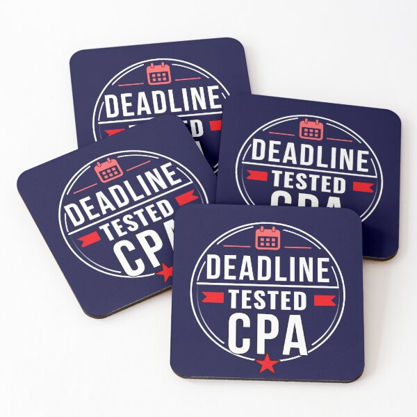 Item preview, Deadline Tested CPA T-Shirt | Accountant Busy Season Audit Design designed and sold by FCA SIR MERCH .