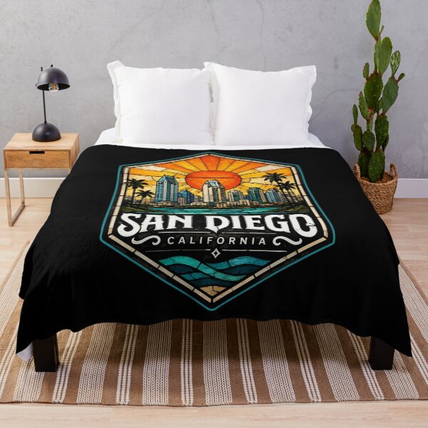 Item preview, San Diego California Travel Stained Glass designed and sold by TomFrontierArt.