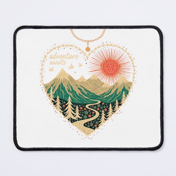 Item preview, Adventure Awaits Boho Nature Art designed and sold by GabeMountainArt.