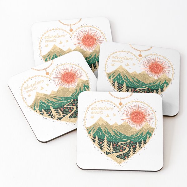 Item preview, Adventure Awaits Boho Nature Art designed and sold by GabeMountainArt.