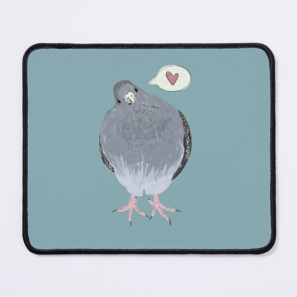 Item preview, Dove “Doris” with heart designed and sold by Alectonia.