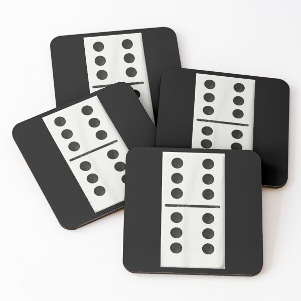 Item preview, Classic Domino Tile Minimalist Board Game Vintage Gaming Table Icon designed and sold by DienesAngele.