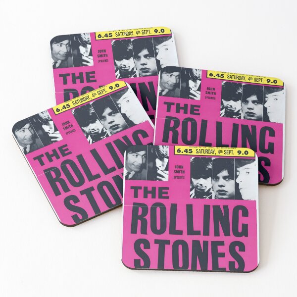 Item preview, Rolling Stones Original Custom Vintage Music Poster Wall Art designed and sold by Cool Robot Bro..