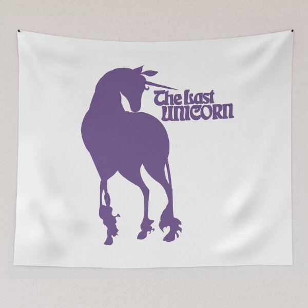 Item preview, The last unicorn - violet silhouette designed and sold by nubedetormenta.