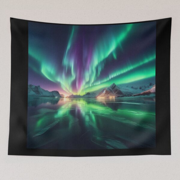 Item preview, Colorful Northern Lights designed and sold by JALNERVION SHOP.