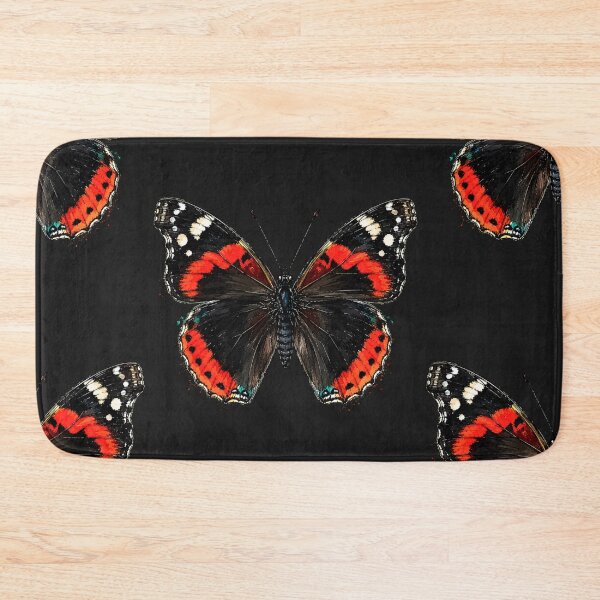 Item preview, Red Admiral Butterfly Watercolor Art – Colorful Nature Illustration designed and sold by ColorSplash123.