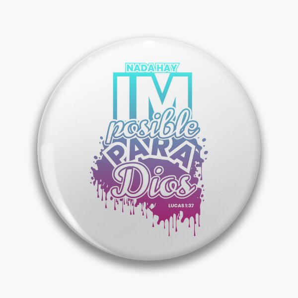 Item preview, Nada hay imposible para Dios designed and sold by identicrist Christian Designs.