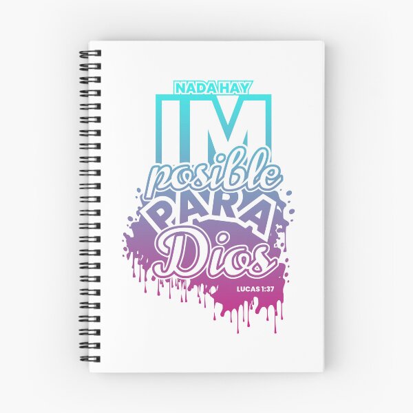 Item preview, Nada hay imposible para Dios designed and sold by identicrist Christian Designs.