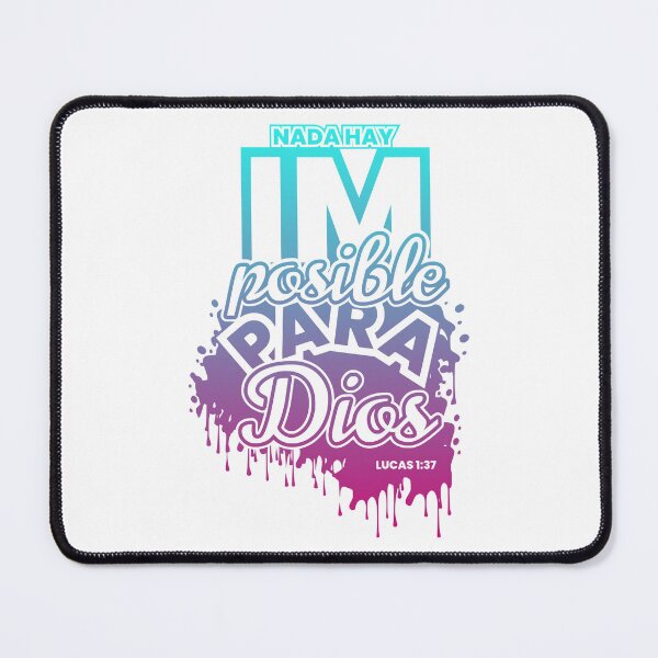 Item preview, Nada hay imposible para Dios designed and sold by identicrist Christian Designs.