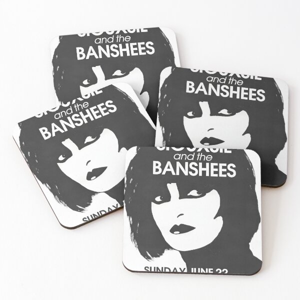 Artikelvorschau, Originales, individuell gestaltetes Vintage-Musikposter von Siouxsie & The Banshees – Wandbild entworfen und verkauft von Cool Robot Bro..