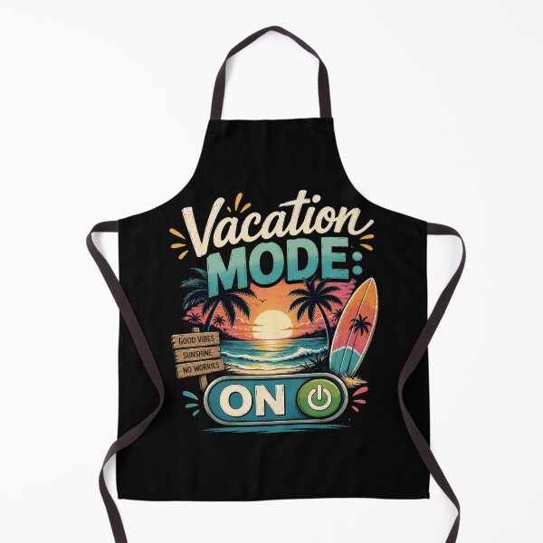 Item preview, Vacation Mode On T-Shirt – Summer Beach Sunset Retro Ocean Graphic Tee designed and sold by Artimax-Studio.