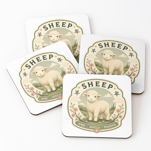 Item preview, Year of Sheep  designed and sold by PamLeeDesign.