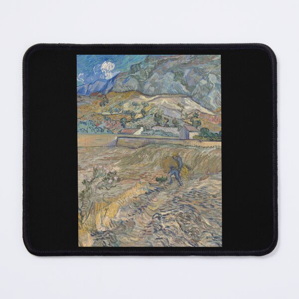 Item preview, vincent van gogh enclosed field with peasant designed and sold by alfacreator.