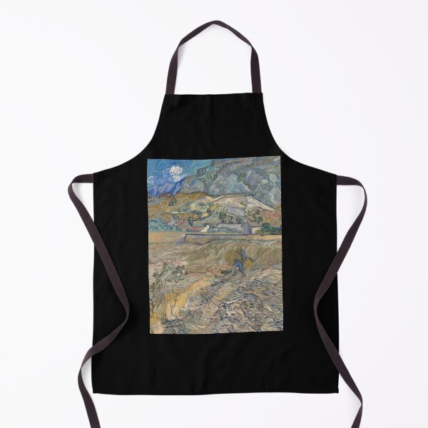 Item preview, vincent van gogh enclosed field with peasant designed and sold by alfacreator.