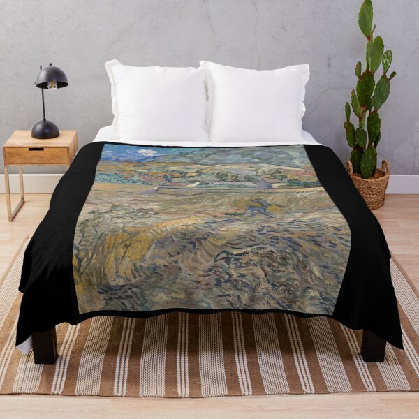 Item preview, vincent van gogh enclosed field with peasant designed and sold by alfacreator.
