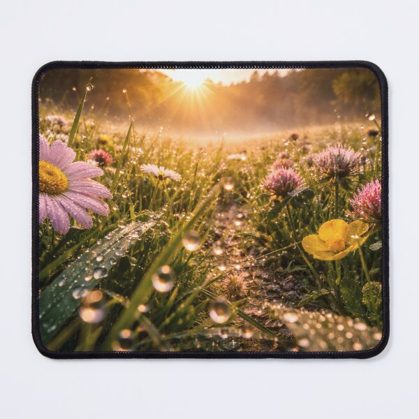 Item preview, Morning Wildflowers – Dew Meadow Landscape designed and sold by Yomere.