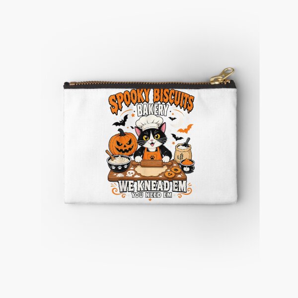 Item preview, Spooky Biscuits Bakery Cat Baking Halloween Cookies With Pumpkin Magic designed and sold by WilliaMaler.