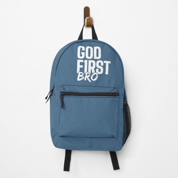 Item preview, GOD F1RST BRO - White version designed and sold by identicrist Christian Designs.