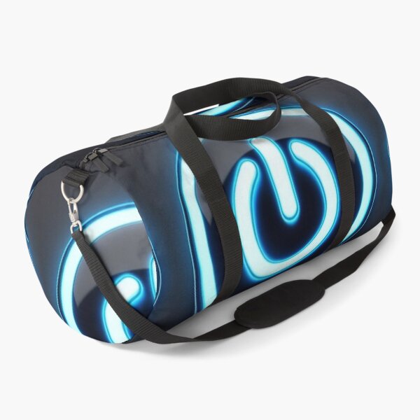 Item preview, Power button neon blue designed and sold by JALNERVION SHOP.