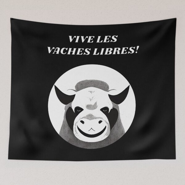 Item preview, vive les vaches libres! designed and sold by alfacreator.