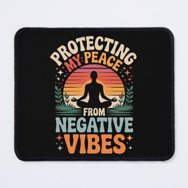 Item preview, PROTECTING MY PEACE FROM NEGATIVE VIBES designed and sold by jkrphoto.