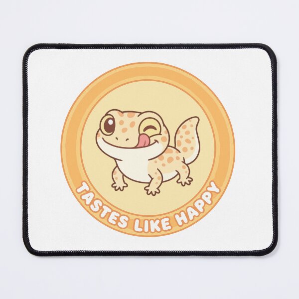 Item preview, Tastes Like Happy Kawaii Leopard Gecko Eye Lick designed and sold by Arc2020.