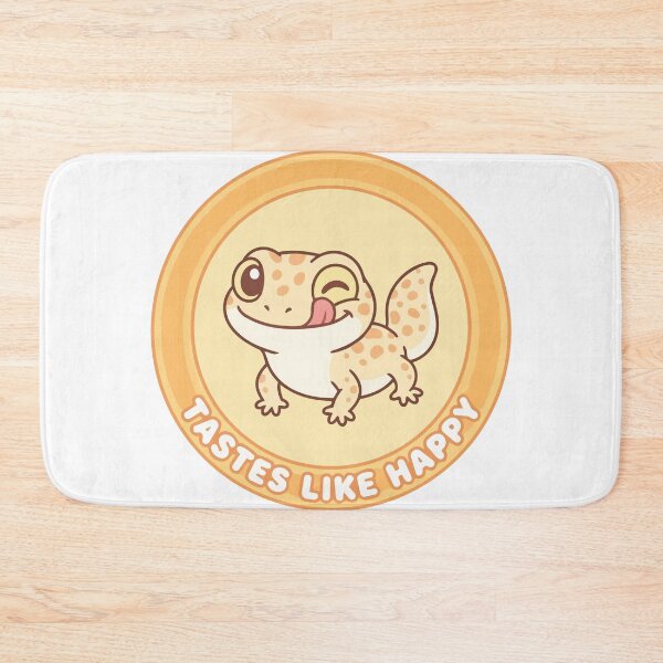 Item preview, Tastes Like Happy Kawaii Leopard Gecko Eye Lick designed and sold by Arc2020.