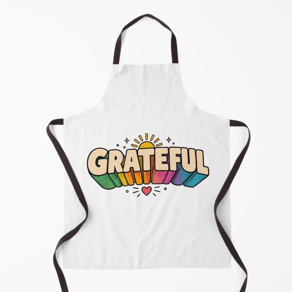 Item preview, Grateful Graphic Typography Tee | Bold Graphic Lettering Tee in White designed and sold by happyrays.