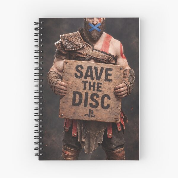 Item preview, Kratos from God Of War - "Sony The Disc Killer" designed and sold by n-i-t-s.